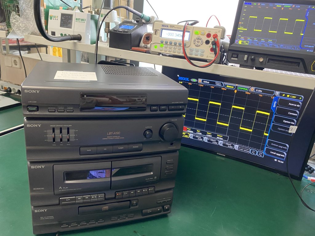 REPARACION DE EQUIPOS DE SONIDO Y MINICADENAS