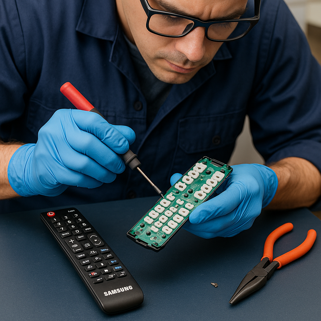 Donde reparar un mando de tv de samsung en madrid